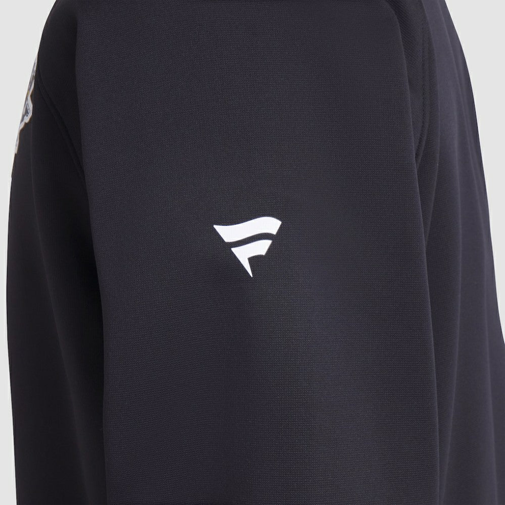 NHL Pittsburgh Penguins Fanatics Authentic Pro Rink Raglan Quarter-Zip Pullover - Black