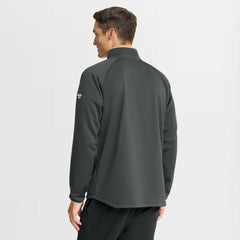 NHL Vegas Golden Knights Fanatics Authentic Pro Rink Raglan Quarter-Zip Pullover - Black