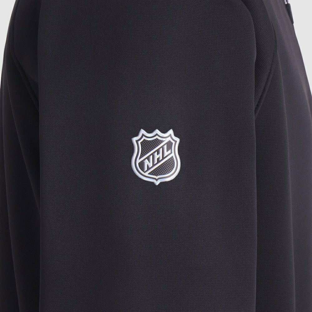 NHL Minnesota Wild Fanatics Authentic Pro Rink Raglan Quarter-Zip Pullover - Black