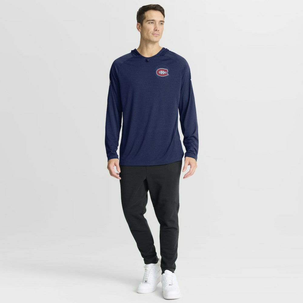NHL Montreal Canadiens Fanatics Authentic Pro Rink Hoodie - Navy