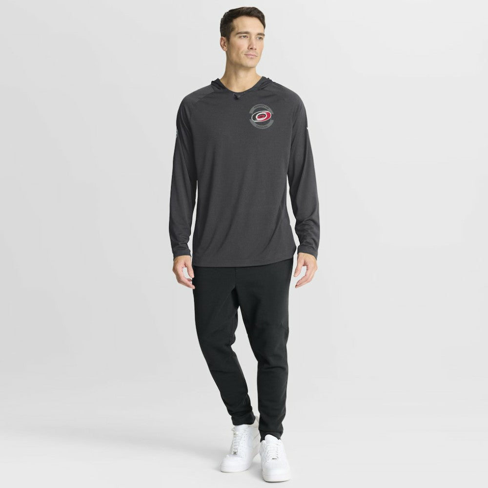 NHL Carolina Hurricanes Fanatics Authentic Pro Rink Hoodie - Charcoal
