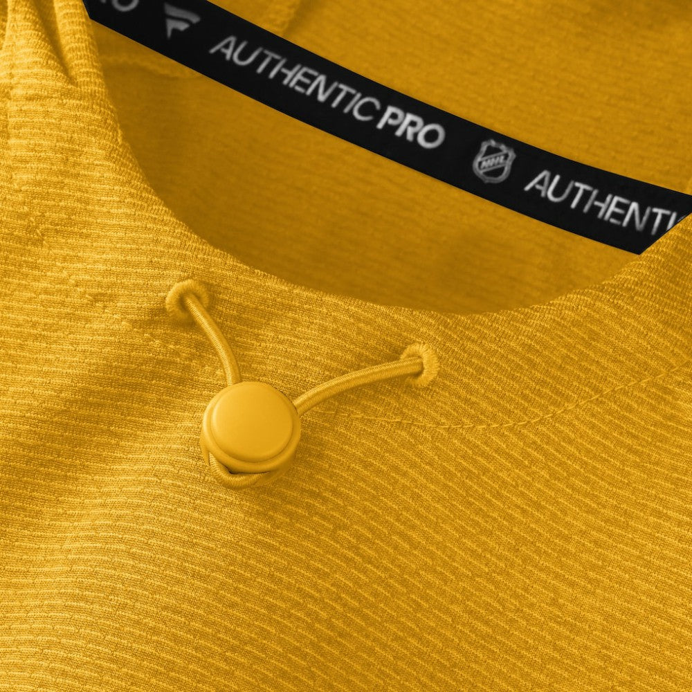 NHL Nashville Predators Fanatics Authentic Pro Rink Hoodie - Gold