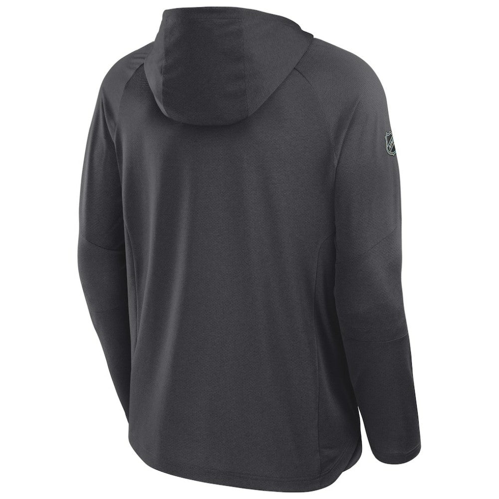 NHL Anaheim Ducks Fanatics Authentic Pro Rink Hoodie - Charcoal