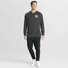 NHL Boston Bruins Fanatics Authentic Pro Rink Hoodie - Charcoal