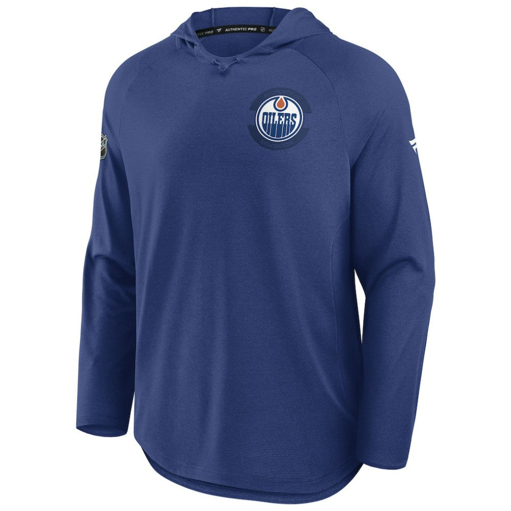 NHL Edmonton Oilers Fanatics Authentic Pro Rink Hoodie - Royal