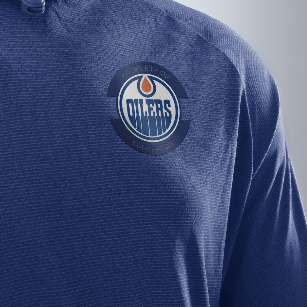 NHL Edmonton Oilers Fanatics Authentic Pro Rink Hoodie - Royal