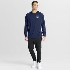 NHL New York Rangers Fanatics Authentic Pro Rink Hoodie - Navy
