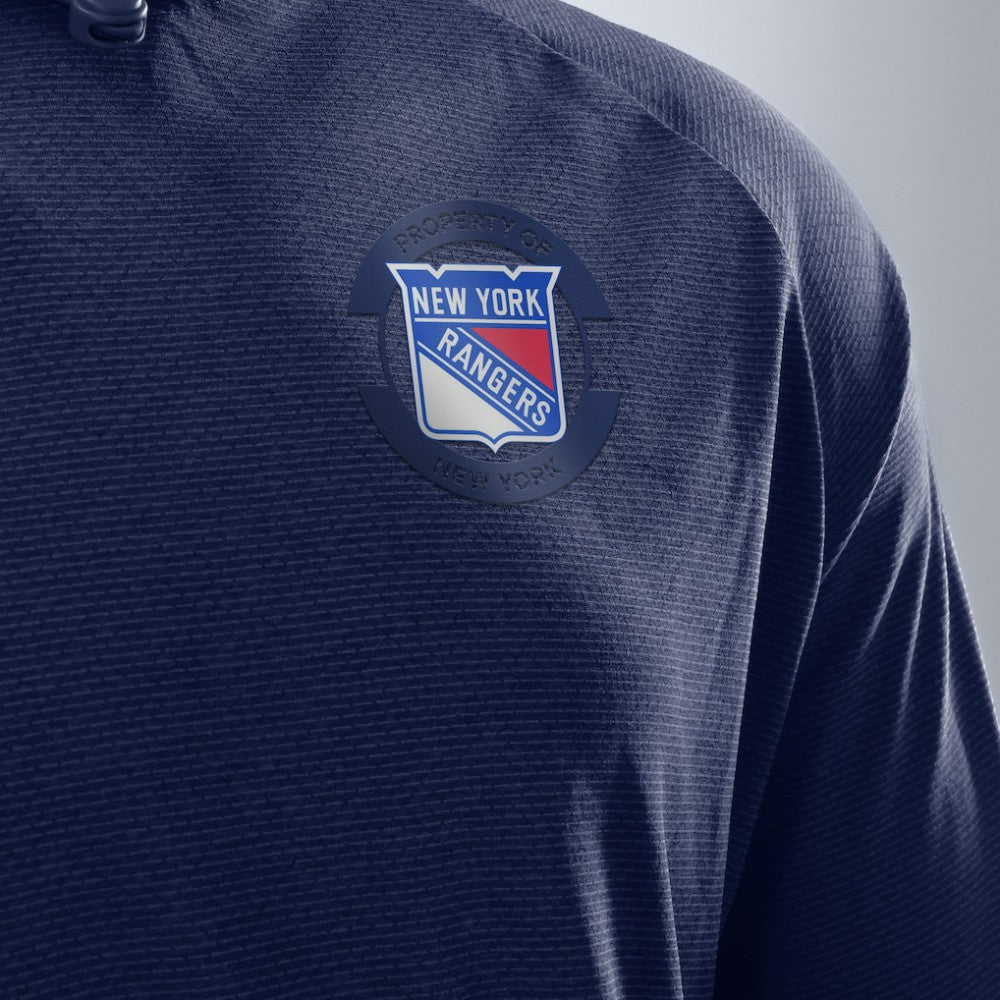 NHL New York Rangers Fanatics Authentic Pro Rink Hoodie - Navy