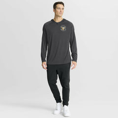 NHL Pittsburgh Penguins Fanatics Authentic Pro Rink Hoodie - Charcoal