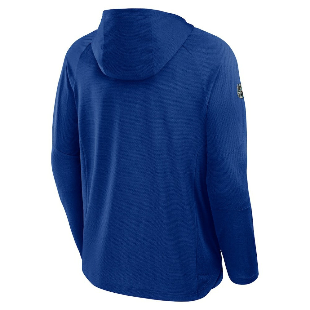 NHL Toronto Maple Leafs Fanatics Authentic Pro Rink Hoodie - Blue
