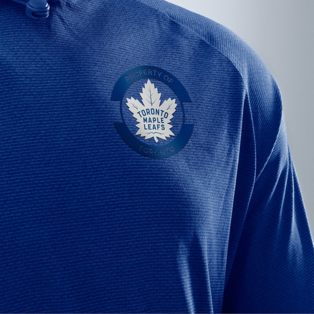 NHL Toronto Maple Leafs Fanatics Authentic Pro Rink Hoodie - Blue