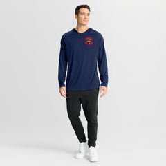 NHL Florida Panthers Fanatics Authentic Pro Rink Raglan Hoodie - Navy