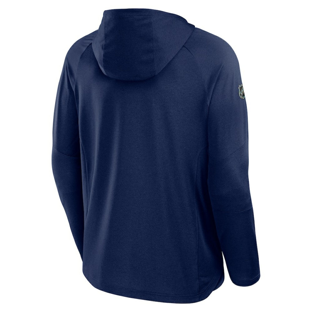 NHL Florida Panthers Fanatics Authentic Pro Rink Raglan Hoodie - Navy