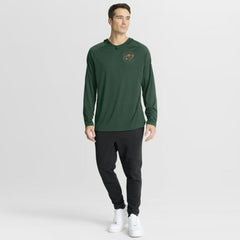 NHL Minnesota Wild Fanatics Authentic Pro Rink Hoodie - Green