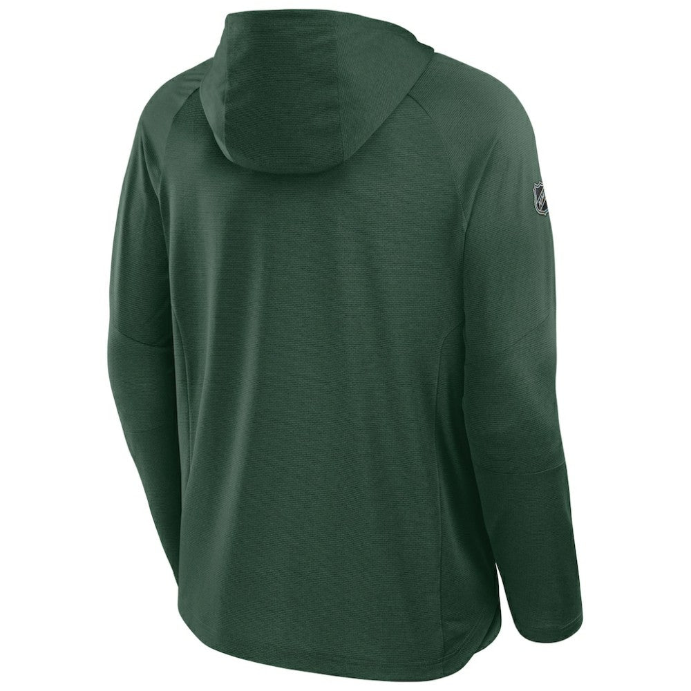 NHL Minnesota Wild Fanatics Authentic Pro Rink Hoodie - Green