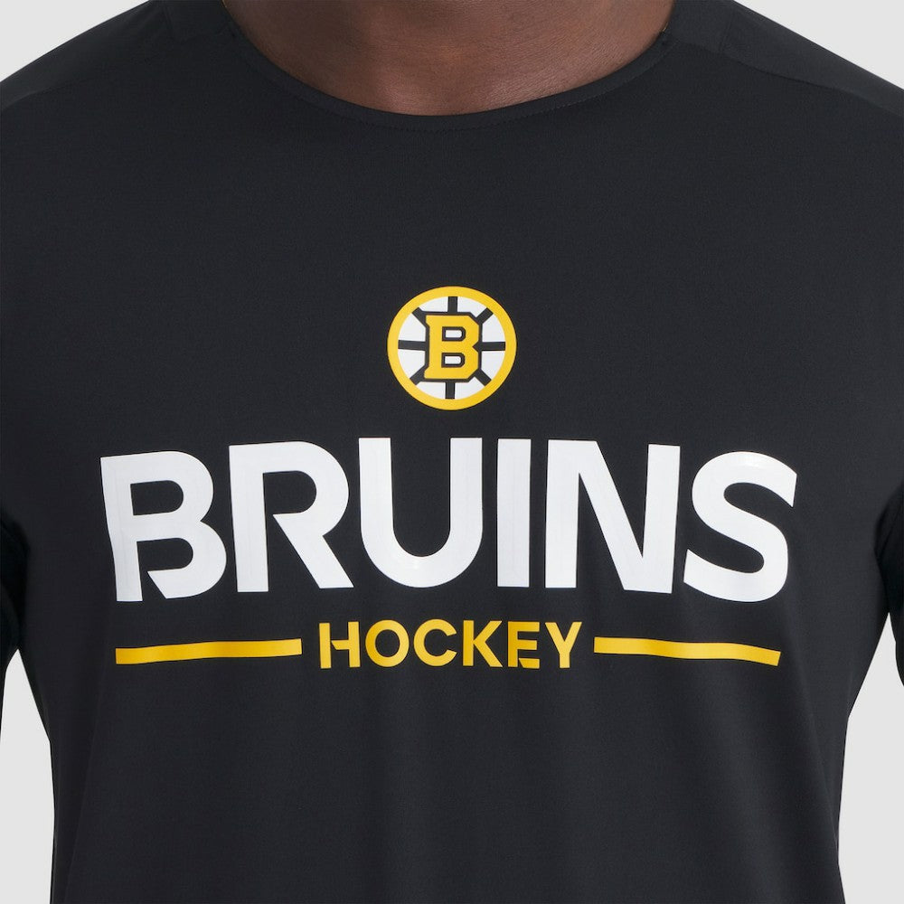 NHL Boston Bruins Fanatics Authentic Pro Rink Tech Long Sleeve T-Shirt - Black