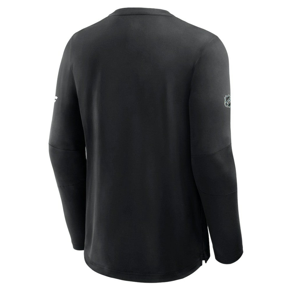 NHL Boston Bruins Fanatics Authentic Pro Rink Tech Long Sleeve T-Shirt - Black