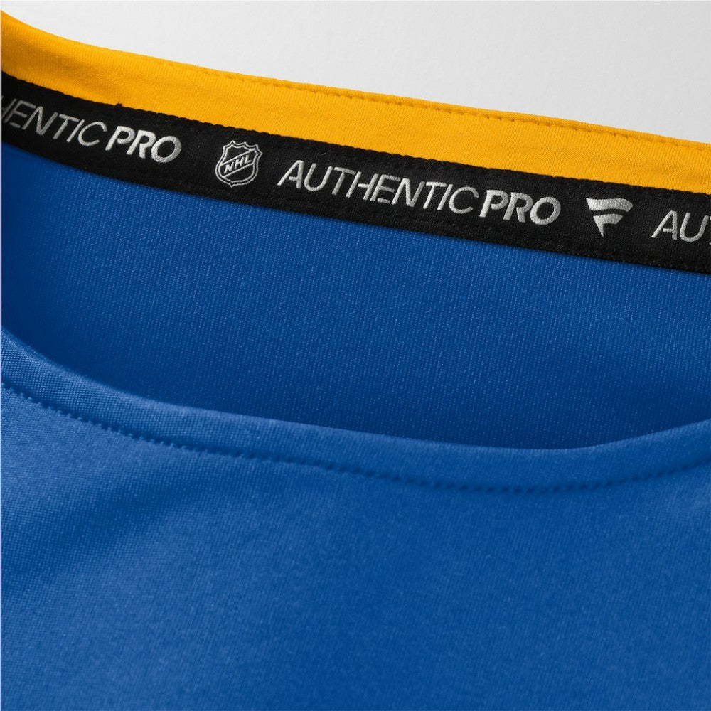 NHL Buffalo Sabres Fanatics Authentic Pro Rink Tech Long Sleeve T-Shirt - Royal