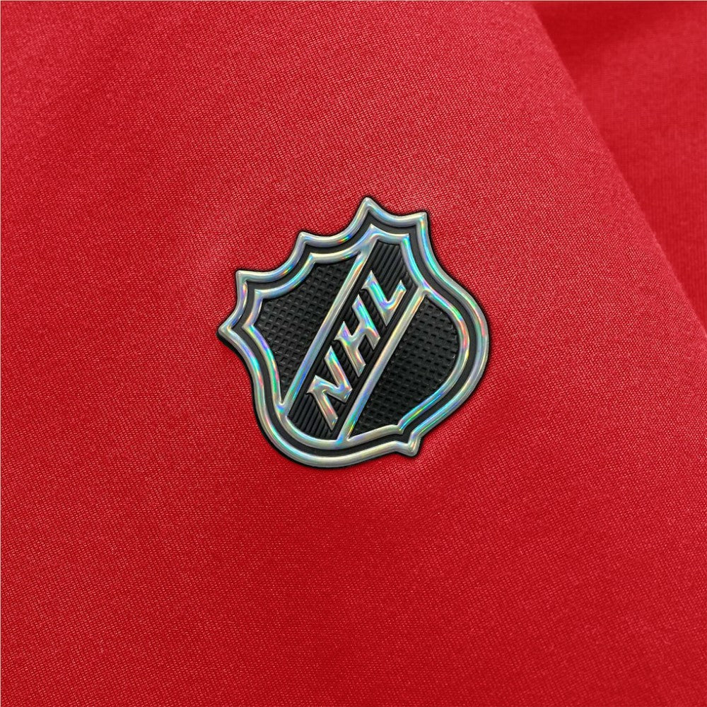 NHL Calgary Flames Fanatics Authentic Pro Rink Tech Long Sleeve T-Shirt - Red