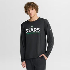 NHL Dallas Stars Fanatics Authentic Pro Rink Tech Long Sleeve T-Shirt - Black