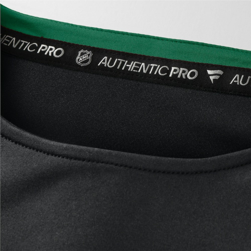 NHL Dallas Stars Fanatics Authentic Pro Rink Tech Long Sleeve T-Shirt - Black