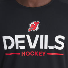 NHL New Jersey Devils Fanatics Authentic Pro Rink Tech Long Sleeve T-Shirt - Black