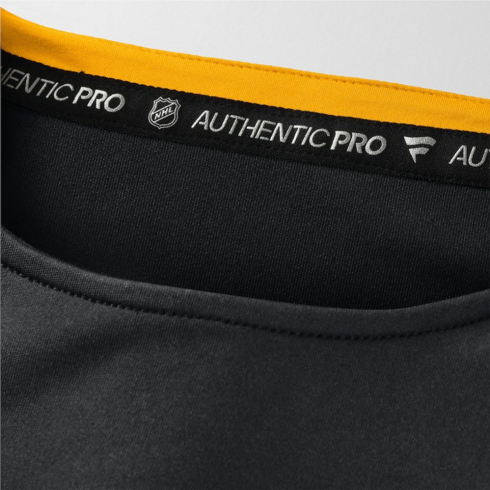 NHL Pittsburgh Penguins Fanatics Authentic Pro Rink Tech Long Sleeve T-Shirt - Black