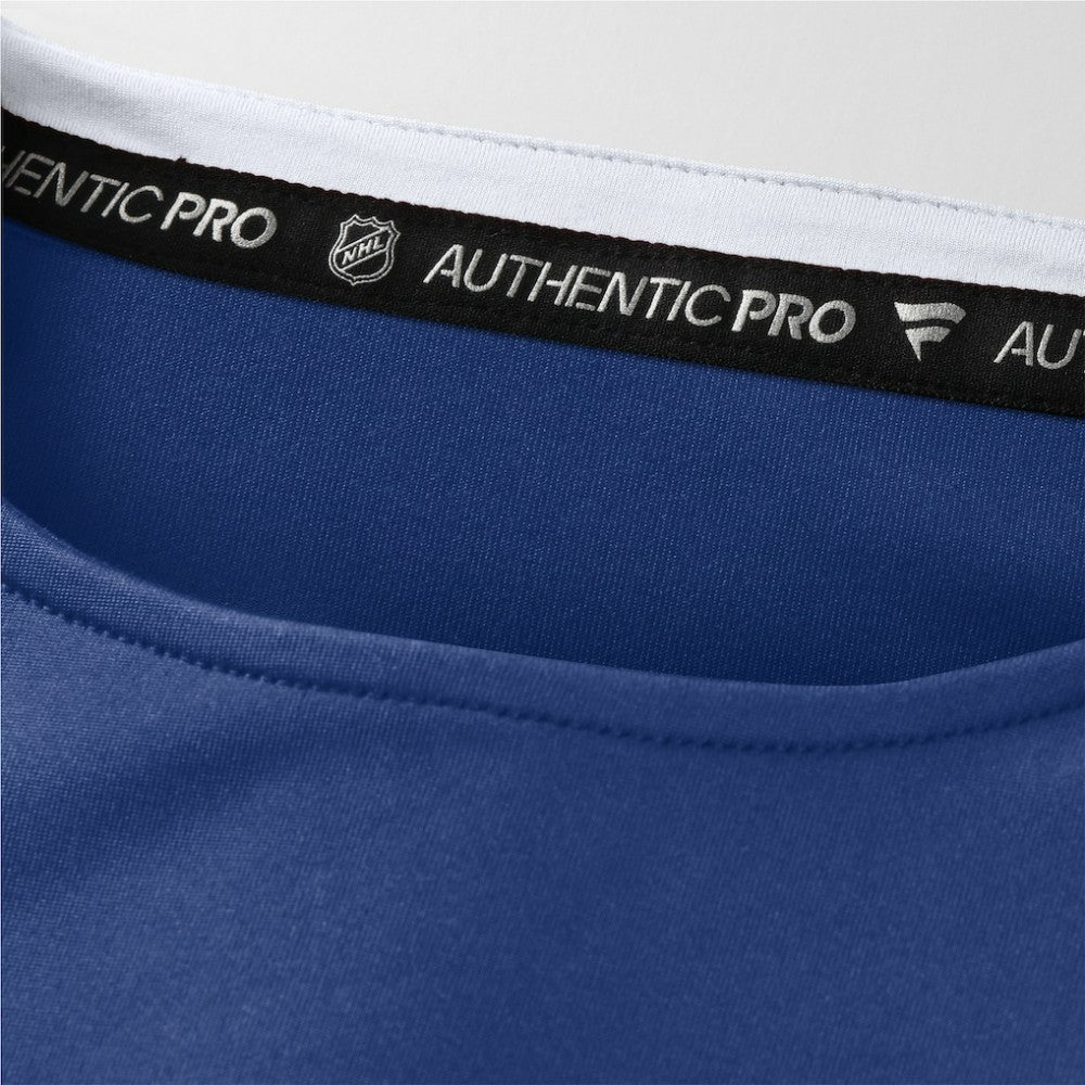 NHL Toronto Maple Leafs Fanatics Authentic Pro Rink Tech Long Sleeve T-Shirt - Blue