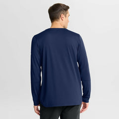 NHL Winnipeg Jets Fanatics Authentic Pro Rink Tech Long Sleeve T-Shirt - Navy