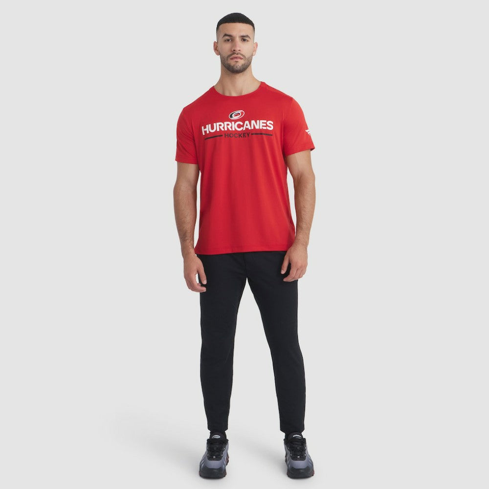 NHL Carolina Hurricanes Fanatics Authentic Pro Rink Tech T-Shirt - Red