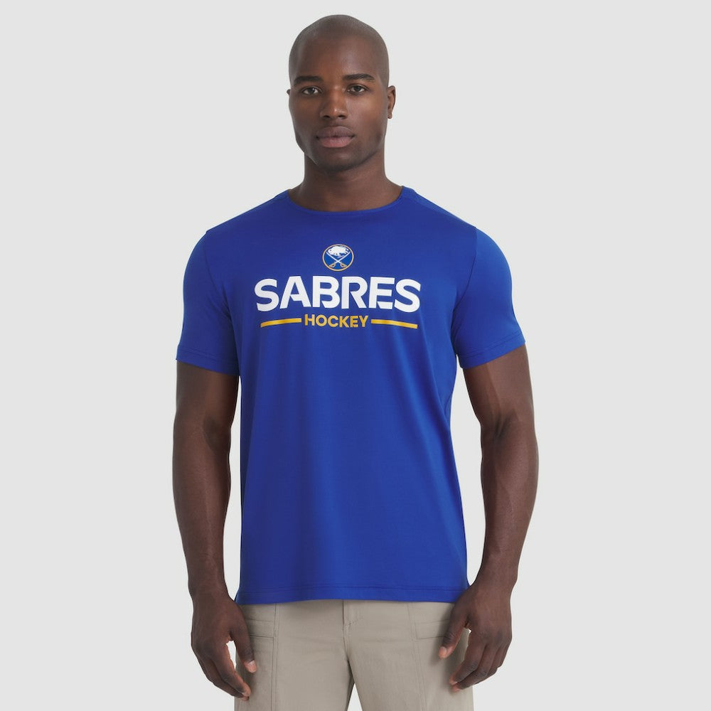 NHL Buffalo Sabres Fanatics Authentic Pro Rink Tech T-Shirt - Royal