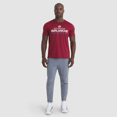 NHL Colorado Avalanche Fanatics Authentic Pro Rink Tech T-Shirt - Burgundy