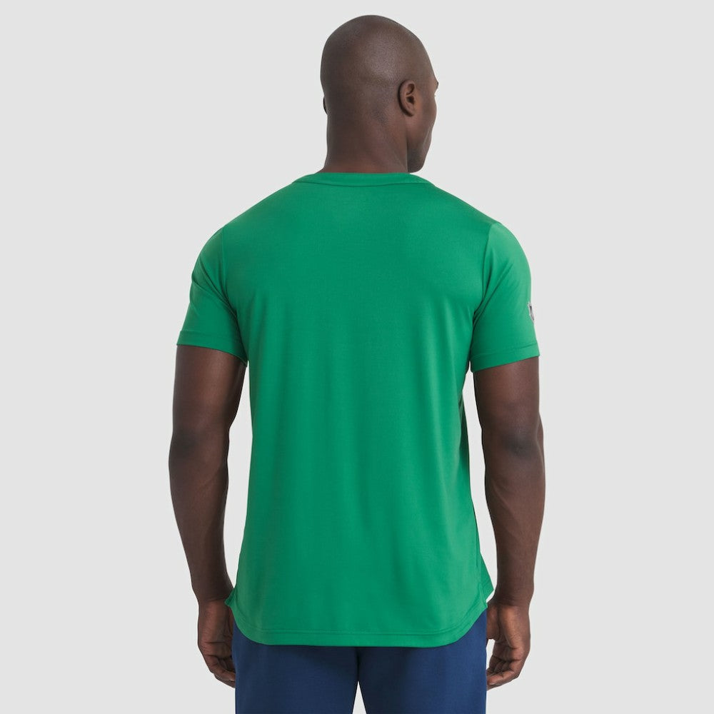 NHL Vancouver Canucks Fanatics Authentic Pro Rink Tech T-Shirt - Green