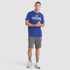 NHL Tampa Bay Lightning Fanatics Authentic Pro Rink Tech T-Shirt - Blue