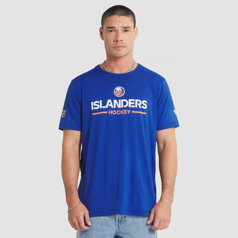 NHL New York Islanders Fanatics Authentic Pro Rink Tech T-Shirt - Royal