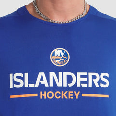 NHL New York Islanders Fanatics Authentic Pro Rink Tech T-Shirt - Royal