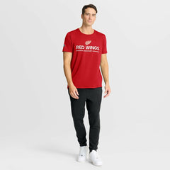 NHL Detroit Red Wings Fanatics Authentic Pro Centennial Rink Tech T-Shirt - Red