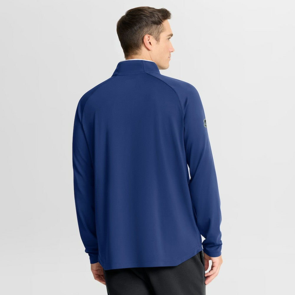 NHL Tampa Bay Lightning Fanatics Authentic Pro Rink Training Quarter-Zip Pullover - Blue