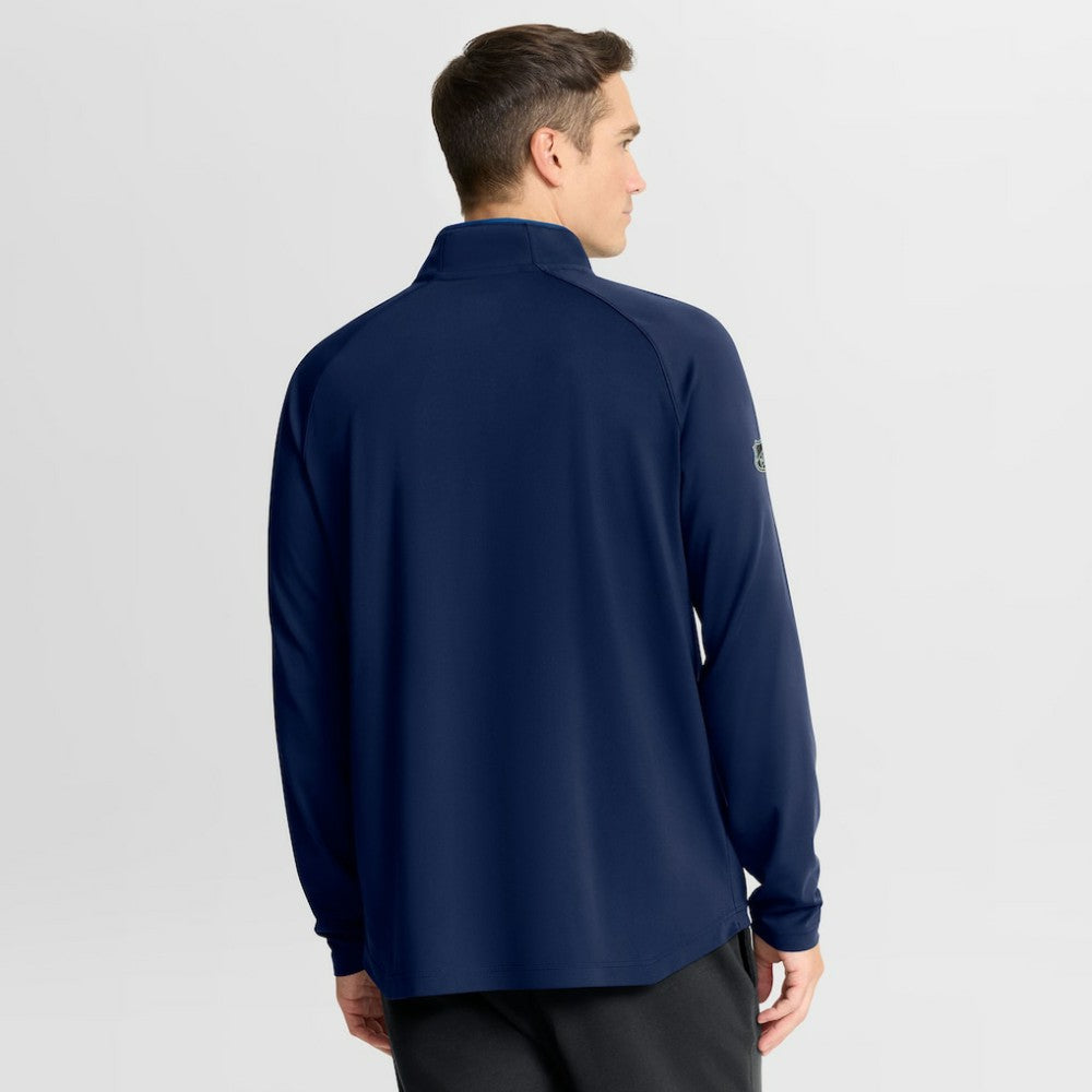 NHL Winnipeg Jets Fanatics Authentic Pro Rink Training Quarter-Zip Pullover - Navy