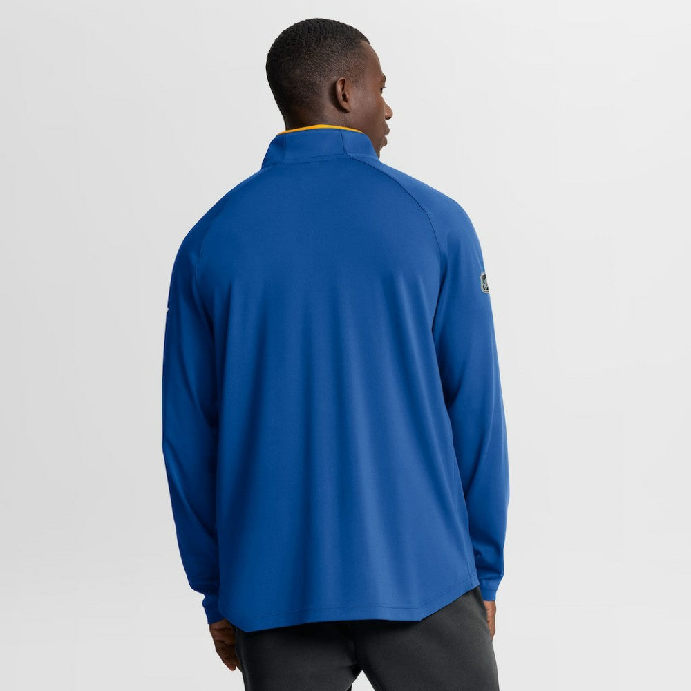NHL Buffalo Sabres Fanatics Authentic Pro Rink Training Quarter-Zip Pullover - Royal