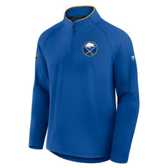 NHL Buffalo Sabres Fanatics Authentic Pro Rink Training Quarter-Zip Pullover - Royal