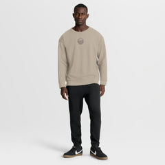 NHL Buffalo Sabres Fanatics Authentic Pro Road Tri-Blend Sweatshirt - Tan