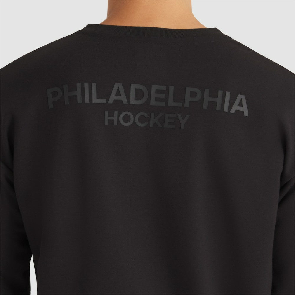 NHL Philadelphia Flyers Fanatics Authentic Pro Road Tri-Blend Sweatshirt - Black