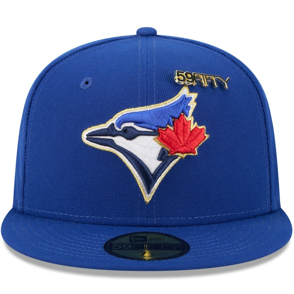 Toronto Blue Jays New Era 2025 59FIFTY Day 59FIFTY Fitted Hat with Pins - Royal Hats