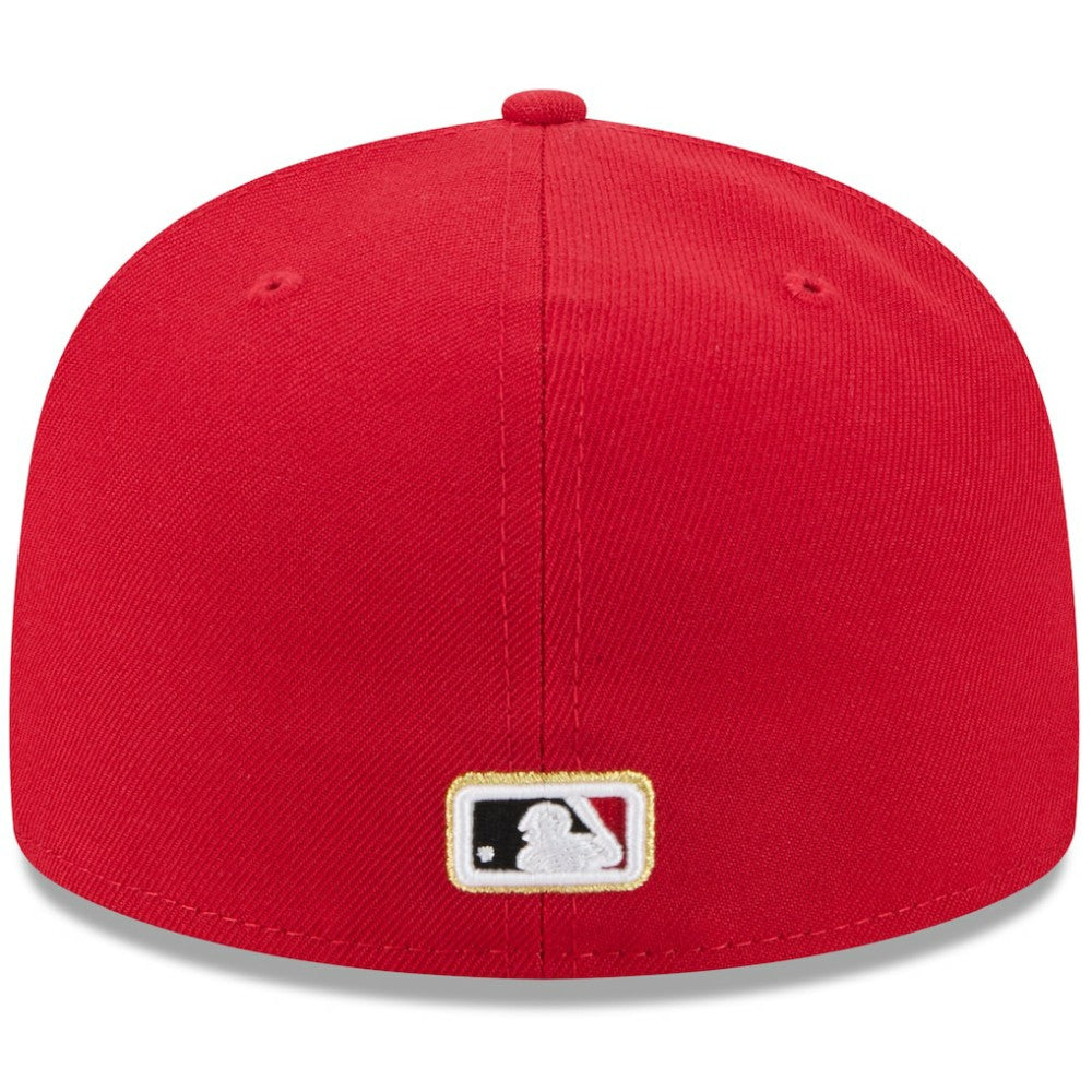 Cincinnati Reds New Era 2025 59FIFTY Day 59FIFTY Fitted Hat with Pins - Red Hats