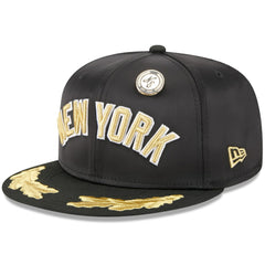 New York Yankees New Era 2025 59FIFTY Day Gold Leaf 59FIFTY Fitted Hat - Black Hats