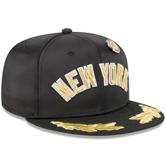 New York Yankees New Era 2025 59FIFTY Day Gold Leaf 59FIFTY Fitted Hat - Black Hats