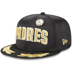 San Diego Padres New Era 2025 59FIFTY Day Gold Leaf 59FIFTY Fitted Hat - Black Hats