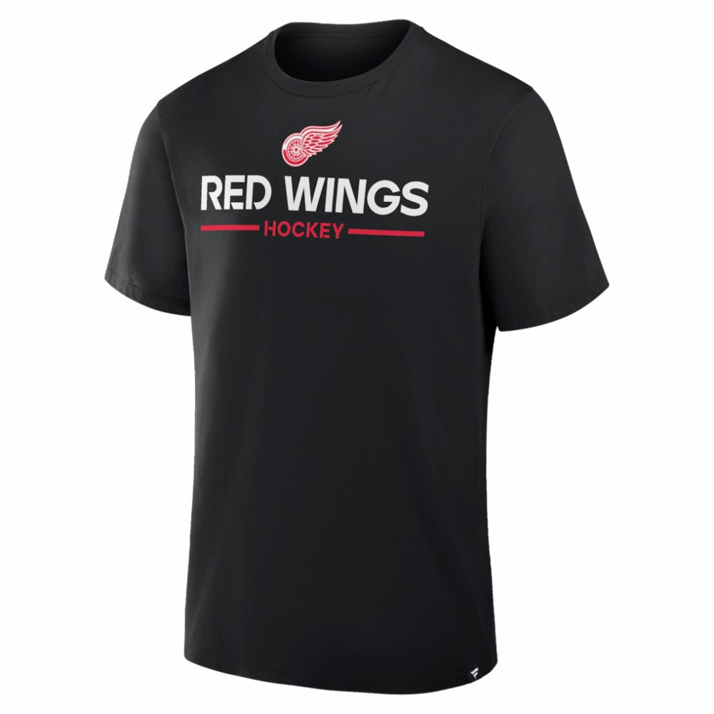 NHL Detroit Red Wings Fanatics Authentic Pro Primary T-Shirt - Black