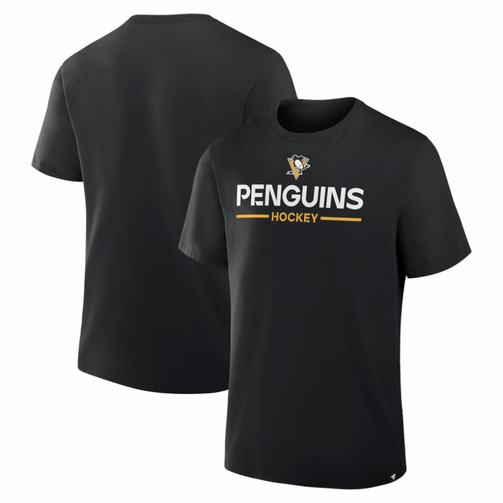 NHL Pittsburgh Penguins Fanatics Authentic Pro Primary T-Shirt - Black